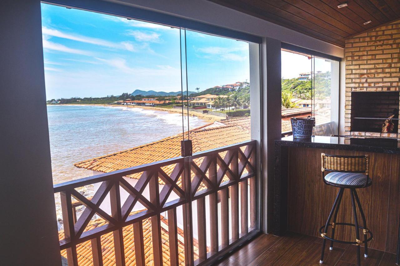 Casa pé na areia com varanda gourmet em Búzios RJ Exterior foto